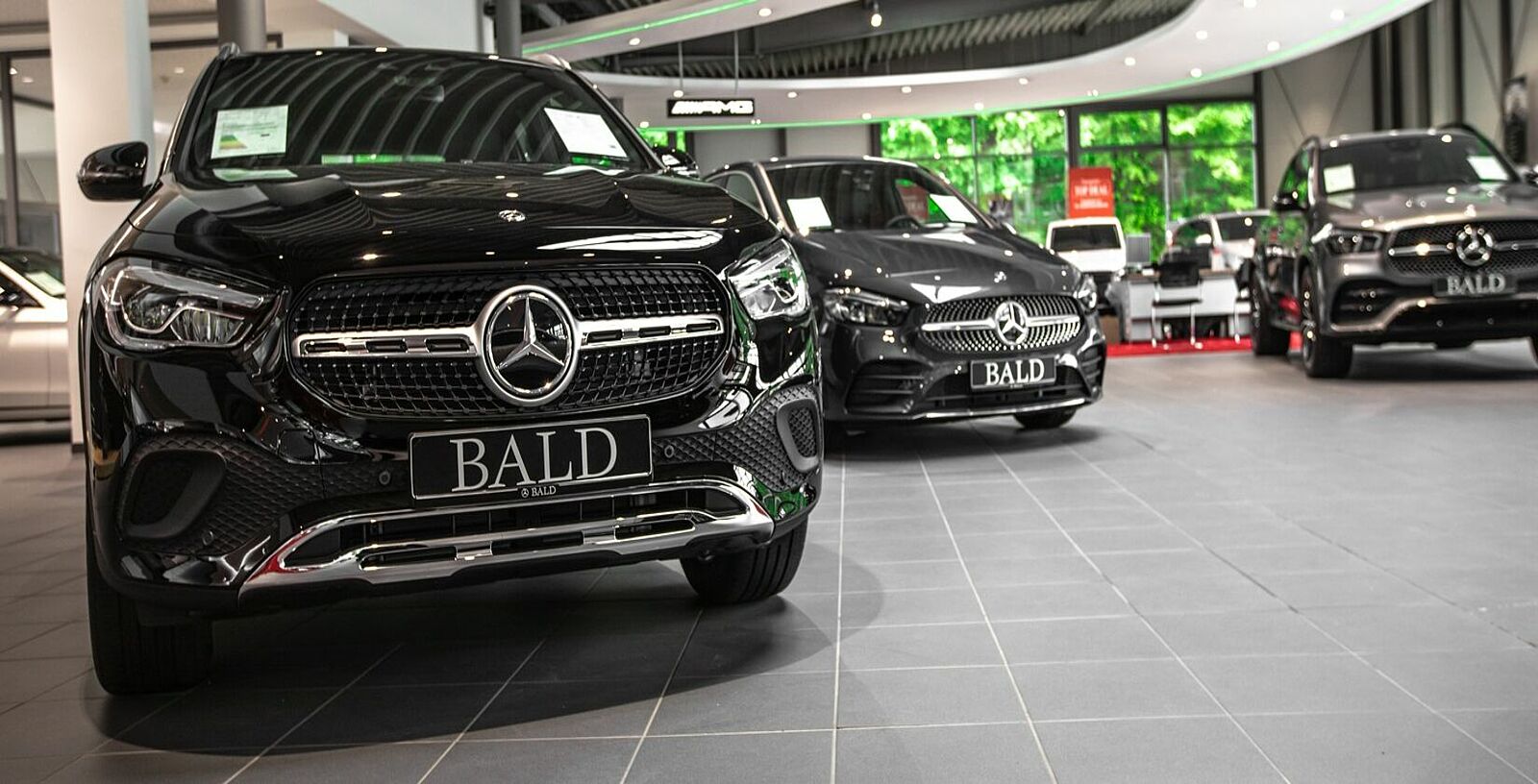 Mercedes-Benz Neuwagen im Autohaus Bald