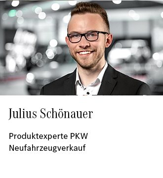 Mercedes-Benz Produktexperte Julius Schönauer