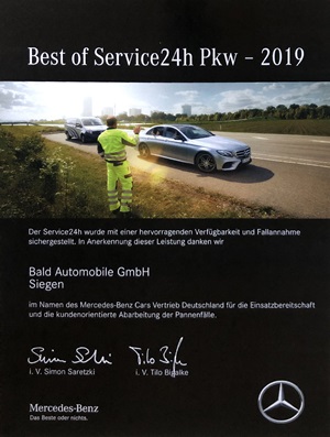 Best of Service24h Pkw - 2019