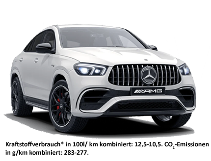 Mercedes-AMG GLE 63 S Coupe in weiß