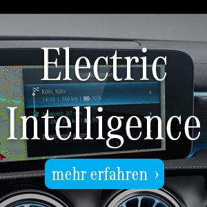 Navigation mit Electric Intelligence - ein Dienst von Mercedes-Benz